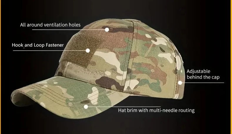 Military Camouflage Hat