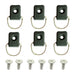 Kayak D Rings with Screws - Set of 6