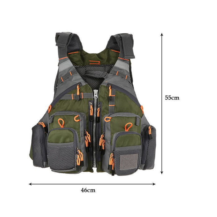 Fast Drying Outdoor Mesh Life Vest