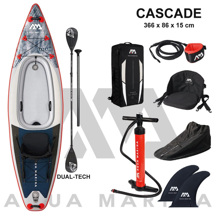 CASCADE Double Function Kayak/SUP inflatable With Accessories