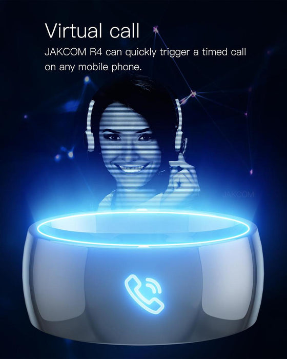 Jakcom R4 Waterproof High-Speed NFC/ID/IC Card Input Smart Ring