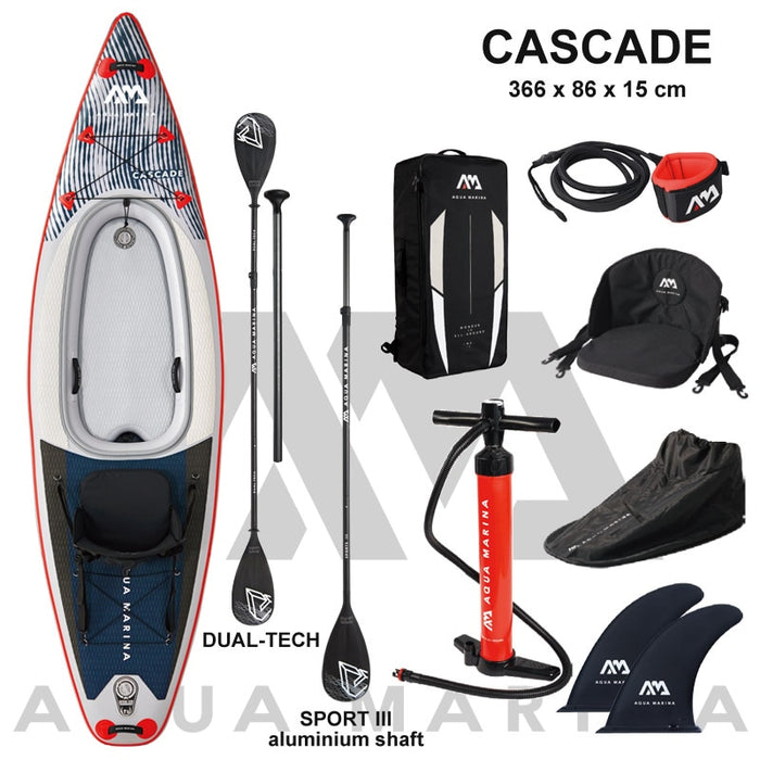 CASCADE Double Function Kayak/SUP inflatable With Accessories