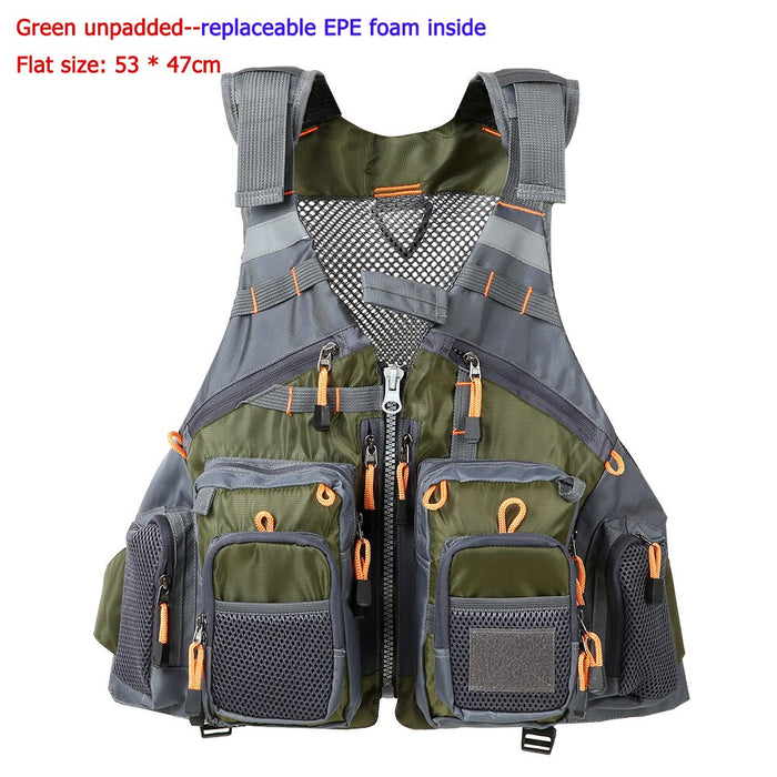 Fast Drying Outdoor Mesh Life Vest