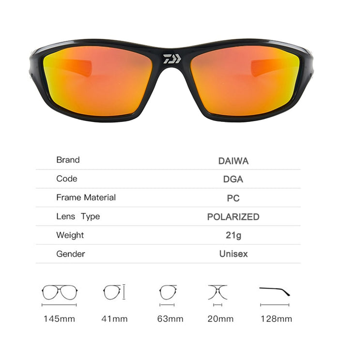 DAIWA UV400 Polarized Outdoor Sports  Sunglasses