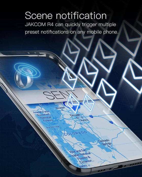 Jakcom R4 Waterproof High-Speed NFC/ID/IC Card Input Smart Ring