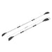 2 pcs Aluminum Paddle black