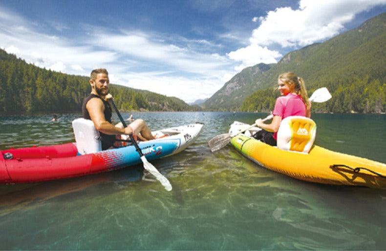 Inflatable Single or Tandem Kayak With Accessories