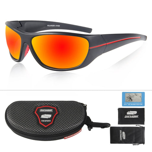 Queshark Professional TR90 Frame HD Polarized Sunglasses