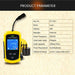 LUCKY Portable Fishfinder Echo-Sounder Transducer Display with Alarm