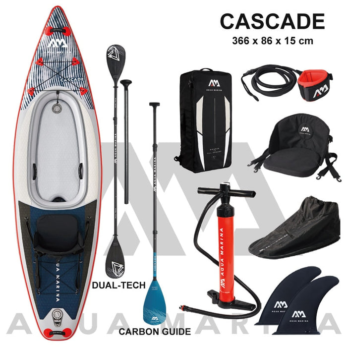 CASCADE Double Function Kayak/SUP inflatable With Accessories