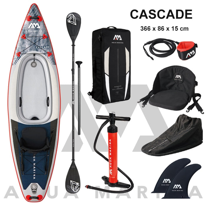 CASCADE Double Function Kayak/SUP inflatable With Accessories