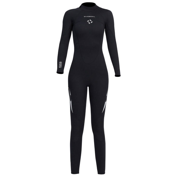 3mm Full Body Long Sleeved Neoprene Wetsuit for Women