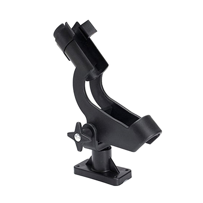 360 Degree Swivel, Adjustable, Locking Fishing Rod Holder With Mounting Hardware