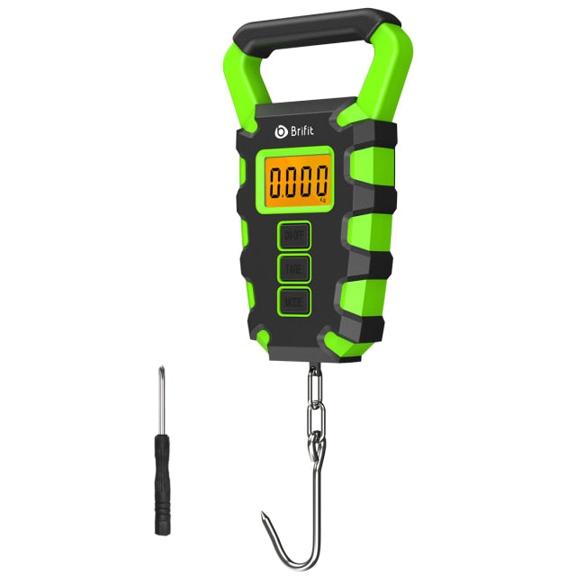 Digital Fishing Scale With 38-inch Retractable Tape Measure