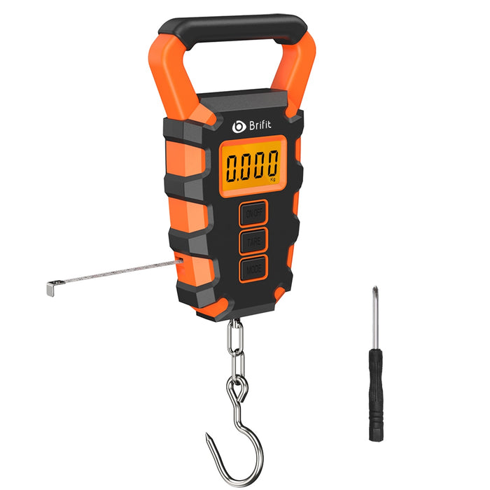 Digital Fishing Scale With 38-inch Retractable Tape Measure